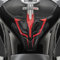 Resin Bike Adesivi Moto Compatibile con Kawasaki Ninja 1000 SX 2024 Rossa. Protezioni Paraserbatoio da Urti e Graffi. Adesivi Resinati con Effetto 3D Made in Italy