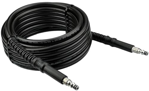 M&M Smartek tuyau haute pression 15 m compatible avec Parkside | Flexible haute pression renforcé avec protection anti-pli; contrôler raccords, pression, température et appareil avant achat.