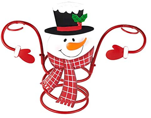 QUEENYARD Decorazioni di Natale Vacanza Bottiglia di Vino Titolari di Vetro Rack Desktop Per La Casa Display Stand Cabinet Supply