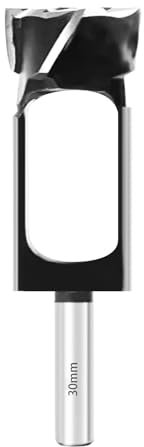 Foret à tenon profond pour travaux de menuiserie 8, 10, 12, 15, 20, 25, 30, 35 et 40 mm - Coupe-goujons - Coupe-tenon - Foret à liège - Coupe-cheville profond (30 mm)