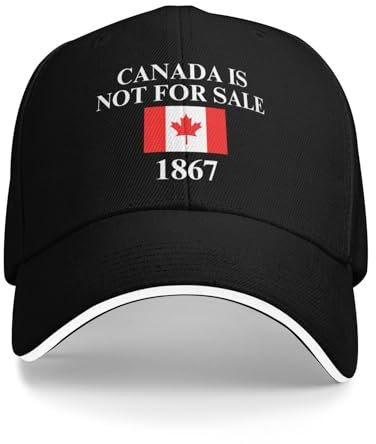 peiyeety Canada is Not for Sale-Mütze, klassisch, modisch, verstellbare Kappen für Männer und Frauen