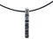 BergKaiser Silberanhänger Silber Stick XS, Silberschmuck, Lederband mit Silberanhänger, edel, schlicht, zeitlos, Schmuck, Damen, Herren, 999er, handmade, inklusive Geschenkverpackung, Made in Germany