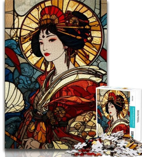 1000-teiliges Puzzle Maya-Priesterin für Teenager Spielzeug Lernspiele Stressabbau Eltern-Kind-Interaktion (26x38cm)