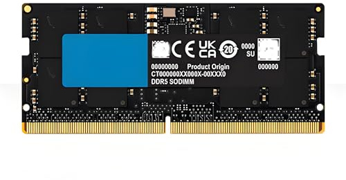 GUOM DDR5 RAM 16GB 4800MHz SODIMM Laptop Computer Memory 262-PIN 1.1V