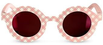 Suavinex, Lunettes de Soleil pour Bébés et Enfants de 2 à 3 Ans, Polarisées, Filtre UV 400, Protection 100% Rayons UVA et UVB, avec Étui Inclus, Flexibles et Légères, Rondes Studio 2026, Rose