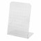 Naisicatar Présentoir de Boucles d'oreilles Support Porte-bijoux Organisateur Support de rangement Présentoir En Acrylique Transparent Bijoux Stands boucle pour 72 boucles d'oreille X 1