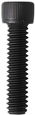Socket Head Cap Screw, 1/4-20 x 1, Alloy Steel, Black Oxide, Hex Socket Coarse Thread, 1/4 inch Hexagonal Allen Bolt, Length: 1 inch, Full Thread (Quantity: 20)