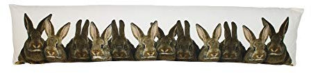 Mars & More kanevas zugluftstopper Kaninchen braun 20x90cm 20x10x90cm