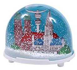 Schneekugel München, das Klassische München Souvenir