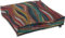 H.O.C.K. Peggy Multicolour Outdoor Kissen inkl. Füllung und Sitzkissen mit Biese bunt Design wasserabweisend/lichtecht (6-7) für den Garten (Matratzenkissen 50x50x10cm, bunt Design)