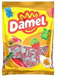 BESITOS DE FRESA 250 CARAMELOS DE GOMA DAMEL