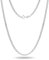 LeCalla 925 Sterling Silver Italian 2 MM Rolo Belcher Link Chain Necklace for Men and Women 24 Inches