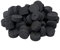 POHOVE 60 Packungen 2 Inches Garten Klon Collars Klon Kragen Einlagen Für Netz Töpfe für Hydrokultur, Klon, Pflanze Keimen IN DIY Cloner Und Klon Maschinen, Klasse Schaum - Schwarz, 2 x 0.98inch