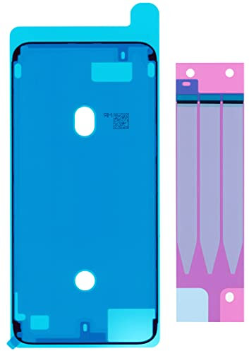 ICONIGON Ersatz für iPhone 7 Plus Kleber-Set (Display + Akku) (Schwarz)
