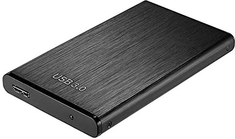 Disque dur externe 2 To / 320 Go / 250 Go / 2,5 USB 3.0 de stockage de sauvegarde pour PC, ordinateur de bureau, ordinateur portable, MacBook, PS4, Xbox, Smart TV (500 Go, noir)