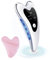 Gesichtsmassagegerät Hautstraffung Lifting Gesichtsmassage Massagegerät, Elektrisch Anti Aging Gerät für Gesichtpflege Körpermassage Tiefenreinigung Anti Falten mit Heat Vibration