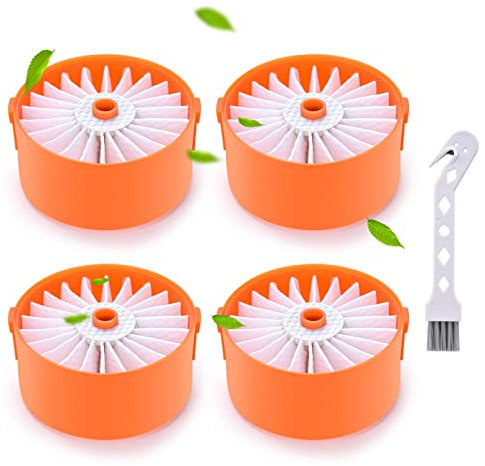 Rebirthcare BSV2020 Filtro para Black+Decker aspiradora inalámbrica BSV2020G y BSV2020P Powerseries Extreme Aspiradora BDPSE1815 BDPSE3615 BHFEV182 Filtros de Repuesto Accesorios # N665227