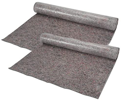 Herrselsam Malervlies Rolle 2 x 50m Abdeckvlies 220g/㎡ Malerfliesrolle Malerflies Abdeckfliesse Hochwertiges Vlies für Tapeten und Wandbeläge Kann Schneiden