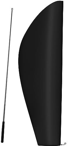 QEUhang Funda Sombrilla Exterior Impermeable, Funda Parasol Jardin con Varilla y Cremallera, Grande Fundas Protectora para Sombrilla 210D Tela Oxford 265 x 40/70/50cm