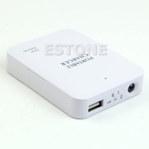 1PC New 4X AA Battery USB Power Bank Emergency Charger for Case for Cell Phone (without Battery)