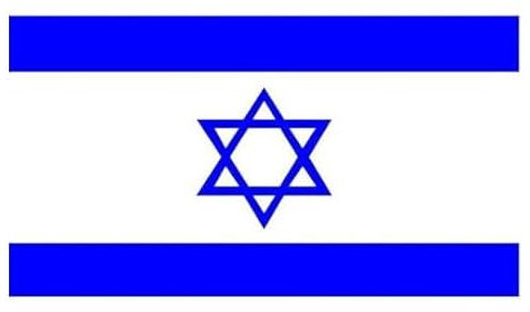israel fridge magnet handmade in uk