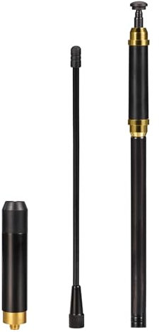 Eightwood Antenne Double Bande VHF UHF Antenne Radio Amateur Antenne télescopique SMA Femelle 5,5 dBi 136-174/400-470 MHz pour Baofeng UV-5R UV-82 Kenwood Quansheng Wouxun Ham Radio Talkie-walkie Rad
