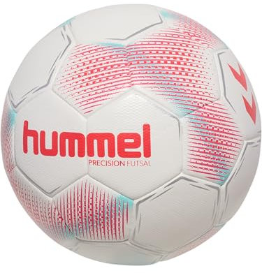 hummel, hmlPRECISION Futsal, White-PINK-Turqouise, 3