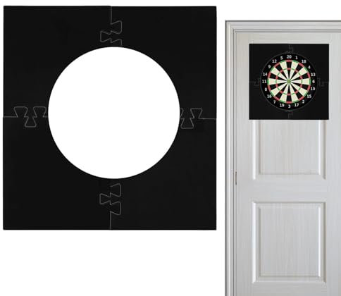 Dart Catchring, Dart Surround Catchring In Schwarz, Dart Rückwand Und Wandschutz, Quadratische Spleißwandeinfassung, Professioneller Wandschutz Ohne Zusatzbefestigung,Dartscheibe Schutz