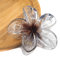 Pinza transparente para el pelo con diseño de flor para el pelo, pasadores de plátano, pinza antideslizante para niñas, bonita pinza para el pelo para mujer, accesorio para el cabello de mujer