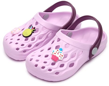 Ladeheid Clogs Kinder Schuhe für Mädchen und Jungen leichte Gartenclogs Gartenschuhe Kinder LA-CA-15