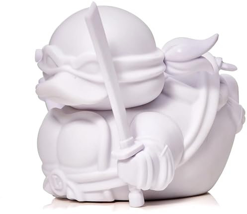 TUBBZ DIY Edition Paint Your Own TMNT Leonardo Collectible Vinyl Rubber Duck Figure - Official Teenage Mutant Ninja Turtles Merchandise - Childrens Activity Comic Book, TV, Film & Movies