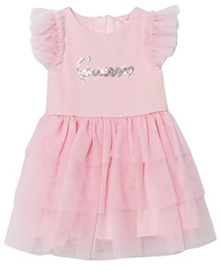 GUESS Vestito per Bimba Rosa 6 Mesi (68cm)