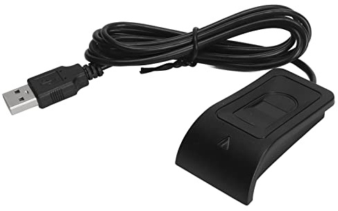 Fingerabdruckleser, USB-Fingerabdruckleser, Kompakte Struktur, Biometrischer Passwort-Manager mit Automatischer Kalibrierung für die Familie
