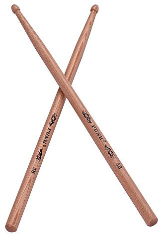 Solinder 5b Trommelstock EIN Paar 5B Holz Drumsticks Drum Sticks Hickory Holz Drum Set Zubehör