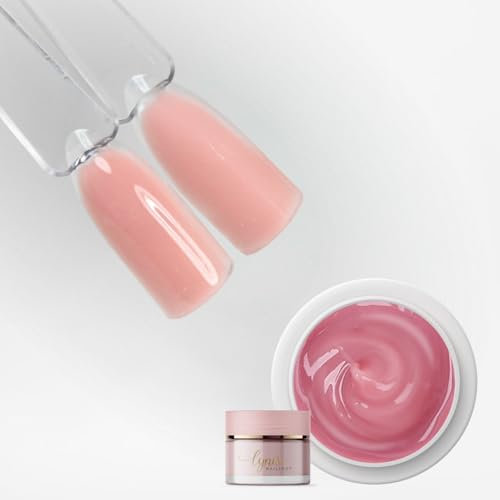 Aufbaugel für Gelnägel COVER EXTENDER Rosa 15ml als UV Gel zur Nagelverlängerung, Cover Builder Gel, dickviskos, für präzise Nagelverlängerungen ohne großen Feilaufwand, HEMA frei · Lynis-Nailshop.de
