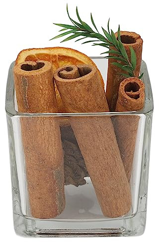 Qukaim ential Oils Diffusers Cinnamon Sticks Scented Potpourri, Home Decorative Fragrance with Dried Lemon Slices, Essential Oils Diffuser 200g, Aromatische Wohnkultur