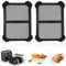 Pack of 2 Splash Guards for Ninja Foodi Max Dual Zone AF400EU & AF451EU, Silicone Splash Guard for Ninja Hot Air Fryer Accessories, Airfryer Accessories for Ninja Heating Coil and Fan