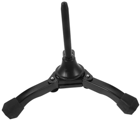 Kisangel Klarinettenständer Klappbarer Instrumentenständer Klarinetten-stativständer Instrumenten-stützständer Faltbarer Ständer Für Klarinette Stabiler Dreibeiniger