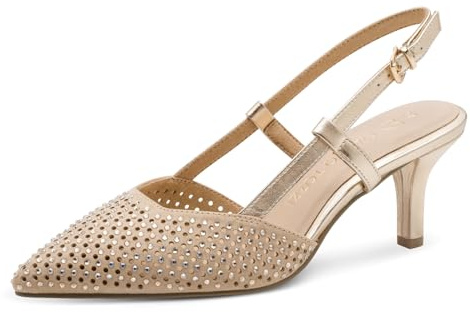 MARCO TOZZI Damen Pumps weiches Feel Me Fußbett weiches Innenfutter Modisch