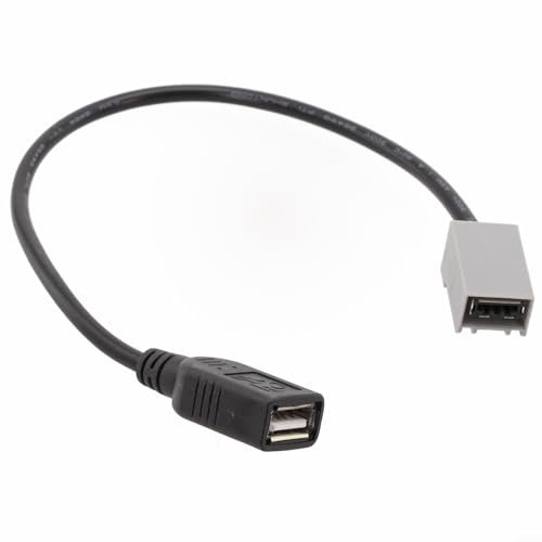HEBEOT Adaptador de cable de audio USB para coche Mitsubishi, interfaz simple para reproducción de música