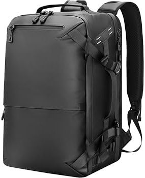 SWICKY Travel Backpack 40L,Rucksack for Men, Bag for Underseat Cabin Max Size, Water Resistant Large for Men and Women, Fits 17 Inch