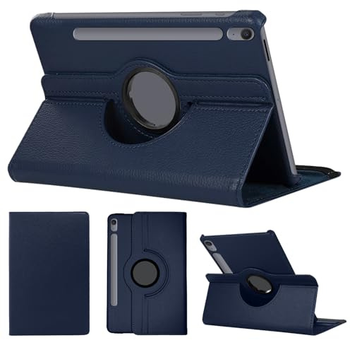 SWEIMEN Étui Rotatif pour Samsung Galaxy Tab S10 Lite / S10 FE 10.9 2025/ S9 FE 10.9 /S9 Tablette Housse de Protection avec Réveil Automatique Rotation Coque