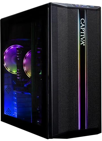Captiva PC Entry Gaming I92-343 | Intel Core i5 14400F | 16GB DDR5 RAM | NVIDIA GeForce RTX 5060 8GB | 1 TB SSD | ohne OS