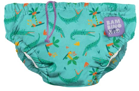 Bambino Mio Wiederverwendbares Schwimmhöschen (7–9 kg), Alter: 6–12 Monate | OEKO-TEX® Standard 100. Enganliegende Passform. Leicht & schnelltrocknend. Dehnbarer Bund. Weiche Materialien