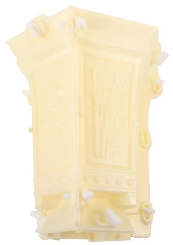 Cabilock Molde para Maceta de Plástico Hexagonal de 22 CM, Diseñado para Hacer Maceteros de Cemento, Adecuado para Manualidades y Jardinería Hogar