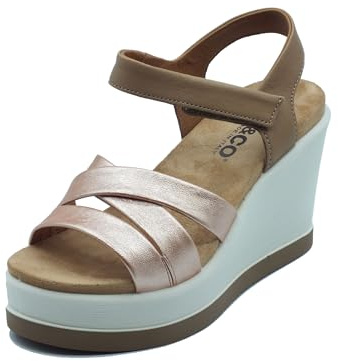 IGI&Co 1173111 Capr. Corda Sandali per Donna in Pelle con Zeppa Alta (Taglia 39)