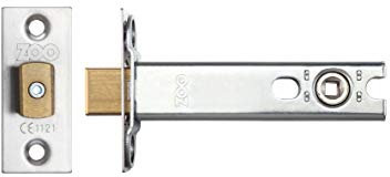 Bathroom Toilet Door Deadbolt ZTDA152 SS 152mm (6) Tubular Deadbolt 127mm Backset Stainless Steel