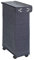 WENKO Wäschesammler Corno Prime Blau, Wäschekorb mit Deckel, 43 l