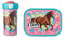 Mepal - Lunch-Set Campus - Lunch-Set für Kinder mit Verschlussbecher & Lunch Box - Lunch-Set für die Schule oder Unterwegs - Spülmaschinenfest & BPA-frei - 300 ml + 750 ml - My Horse