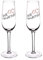 GRÄWE 2er Set Sektglas Just Married 210 ml